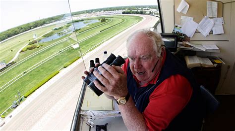 horse race announcer script|race horse expression.
